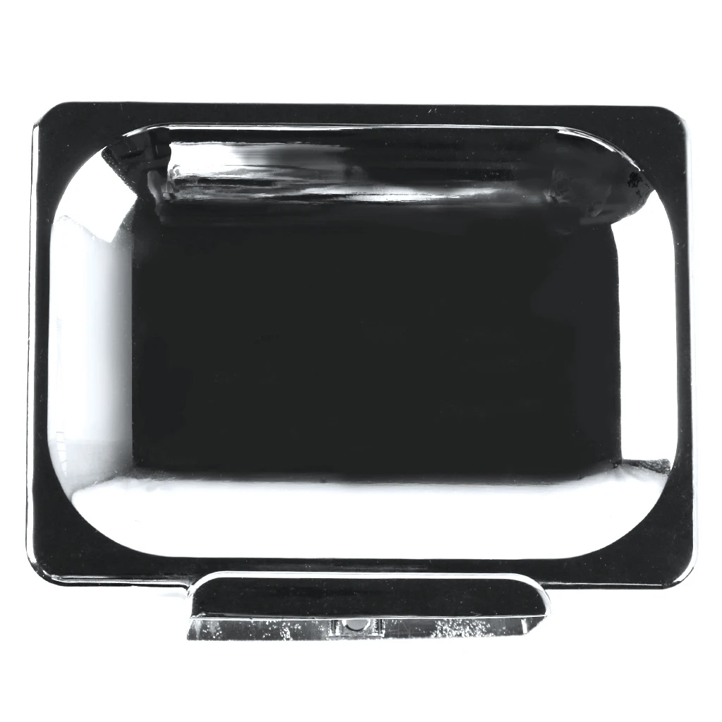 Bathroom Accessory Set Toothbrush Holder and Soap Dish - Wall Mounted -- Chrome Plated Finish, All Metal Construction
