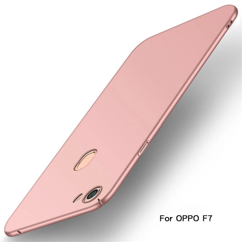 Rose Gold Чехол upaitou для OPPO A9 A5 F11 F7 F5 Youth F9 F1S F1 F3 Plus ультратонкий жесткий матовый чехол из поликарбоната для OPPO F11 пластиковый чехол - Цвет: Rose Gold