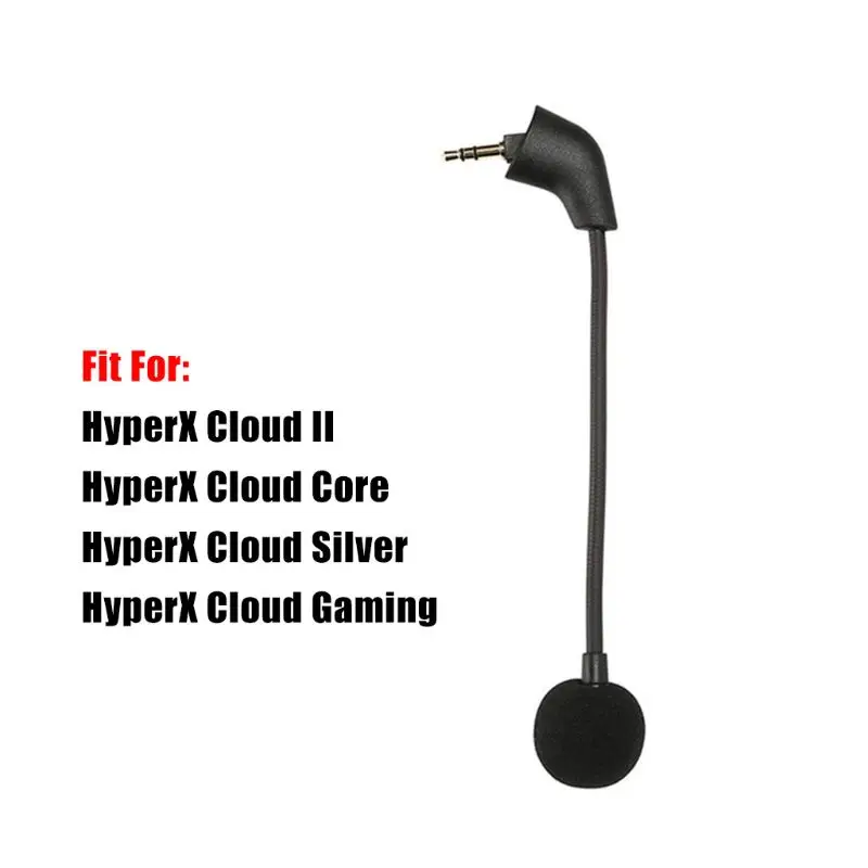 Портативный микрофон для наушников HYPERX Cloud II Core Silver Gaming Alpha S Q6PA|Микрофоны| | АлиЭкспресс
