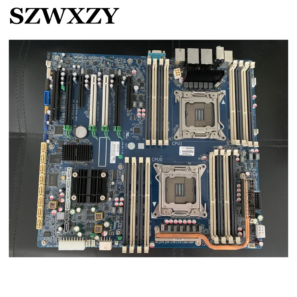 Материнская плата для рабочих станций HP Z820 708610-001 618266-003 C602 LGA 2011 REG ECC полностью