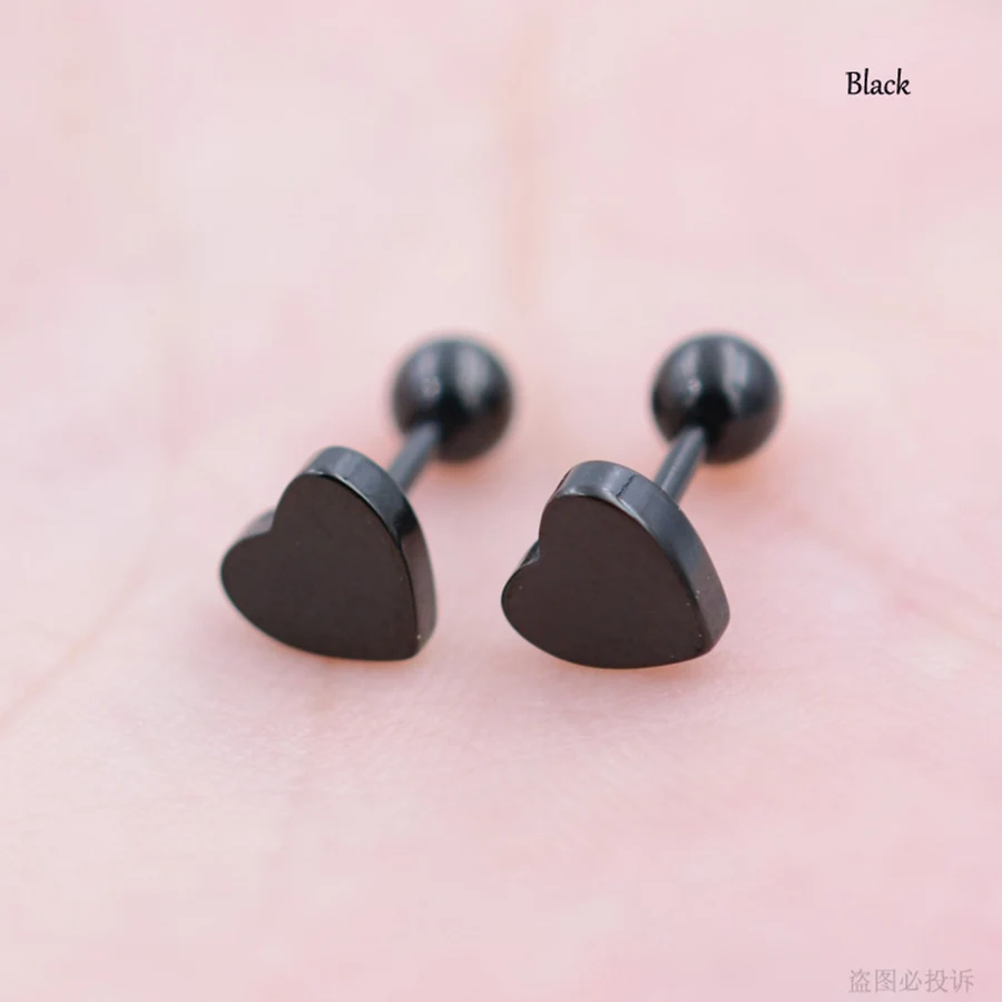 Starose 2pcs18G завод Лотос Луна Животное Собака уха ювелирные изделия серьги-гвоздики Спираль пирсинг для пупка пирсинга хрящей пирсинг серьги