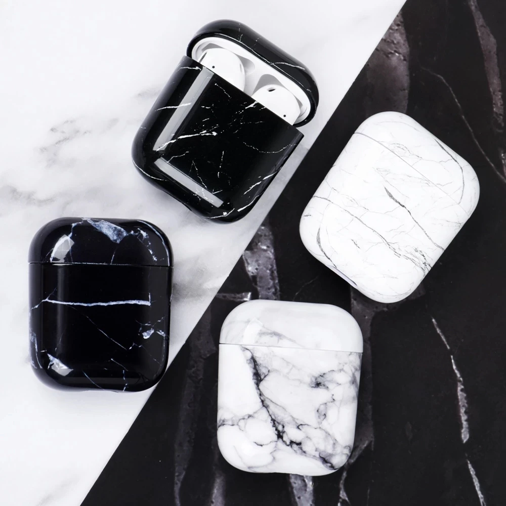 Чехол для Apple AirPods Air стручки Pro 2-1 шт. чехол модный Лидер продаж мраморный узор