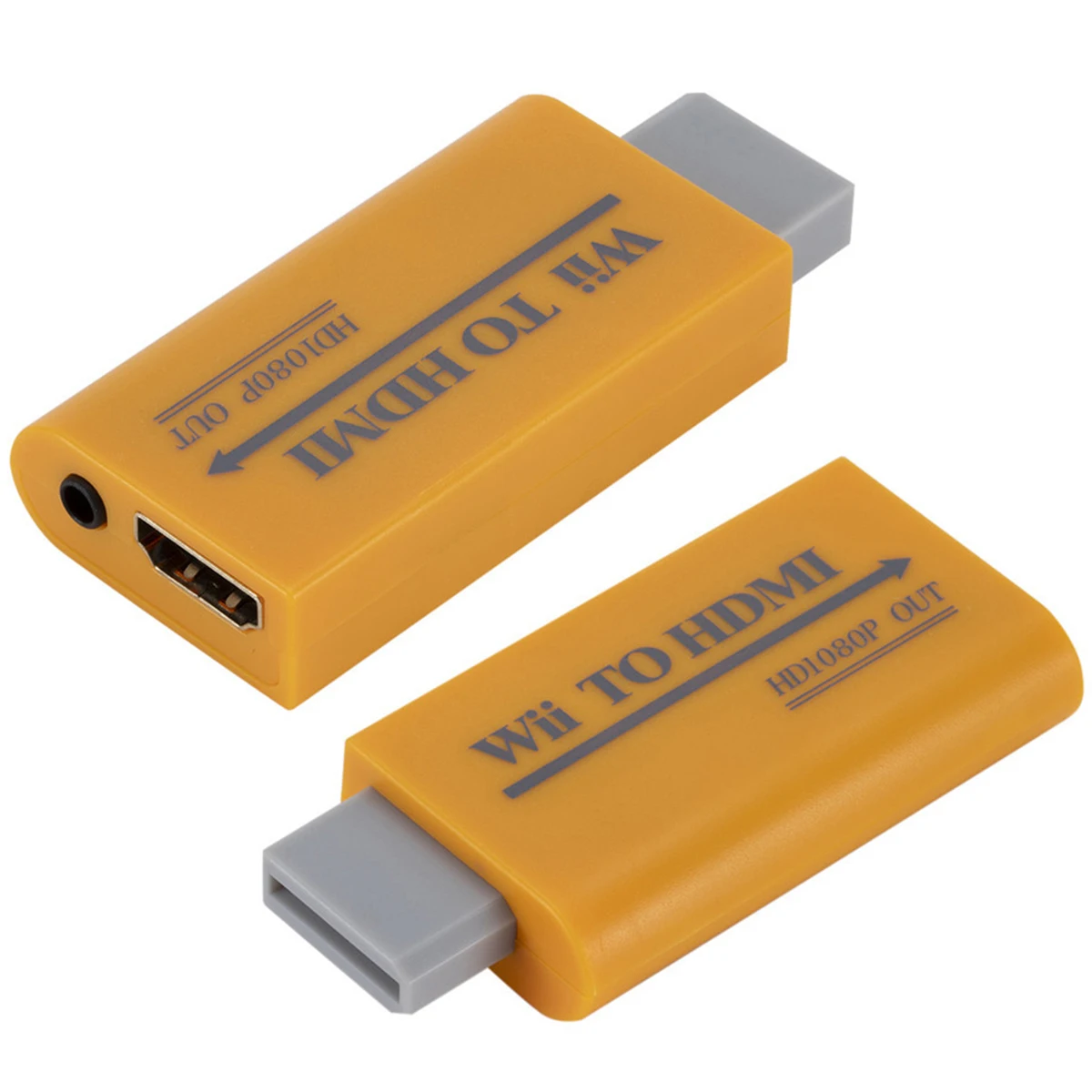  Convertitore di HDMI HDTV Audio da 3.5mm Adattatore Convertitore Video Per Wii Al Convertitore di H