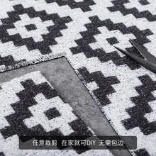 INS коврик для входной двери ковер-портной бытовой провод кольцо Противоскользящий дверной коврик суб-настраиваемый