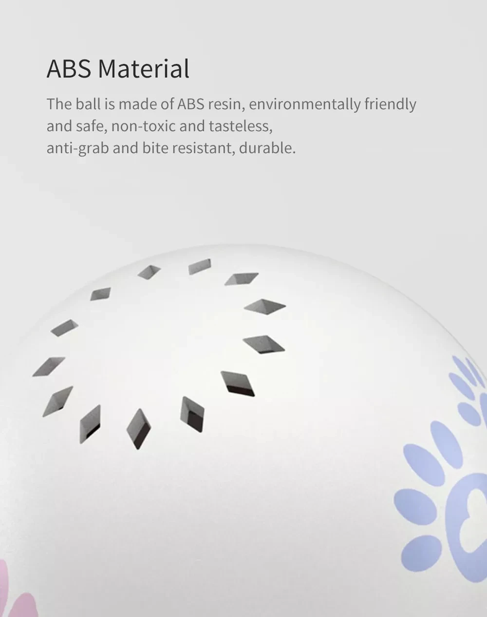 Newest Xiaomi Petoneer Pet smart companion ball Cat Toy Built-in catnip box Irregular scrolling funny cat artifact Smart pet toy (4)