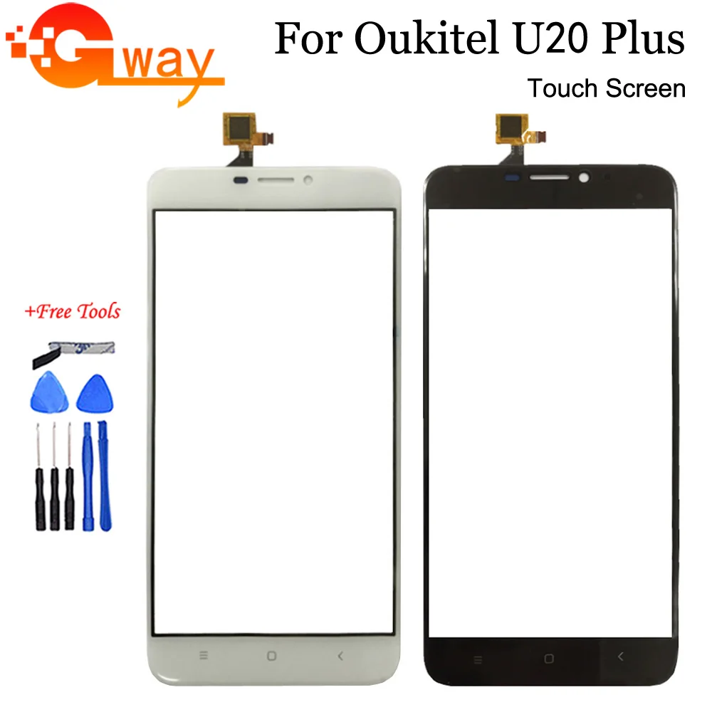 Сенсорная панель для Oukitel U20 Plus сенсорный экран дигитайзер стекло+ Бесплатные инструменты