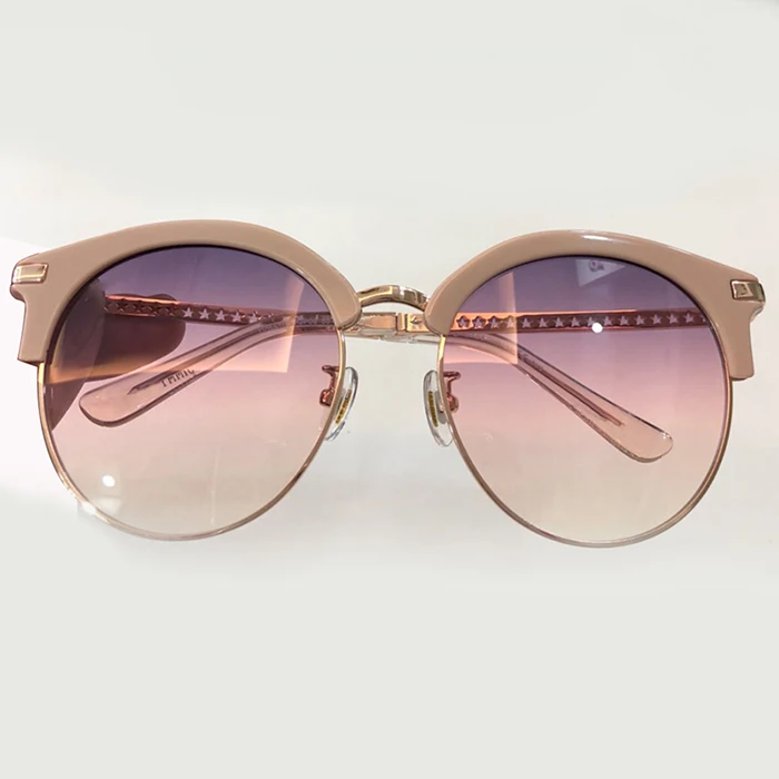 No3 Sunglasses Женские солнцезащитные очки высокого качества Oculos Feminino lentes de sol mujer, женские солнцезащитные очки с овальными линзами, авиапочтой - Цвет линз: No3 Sunglasses