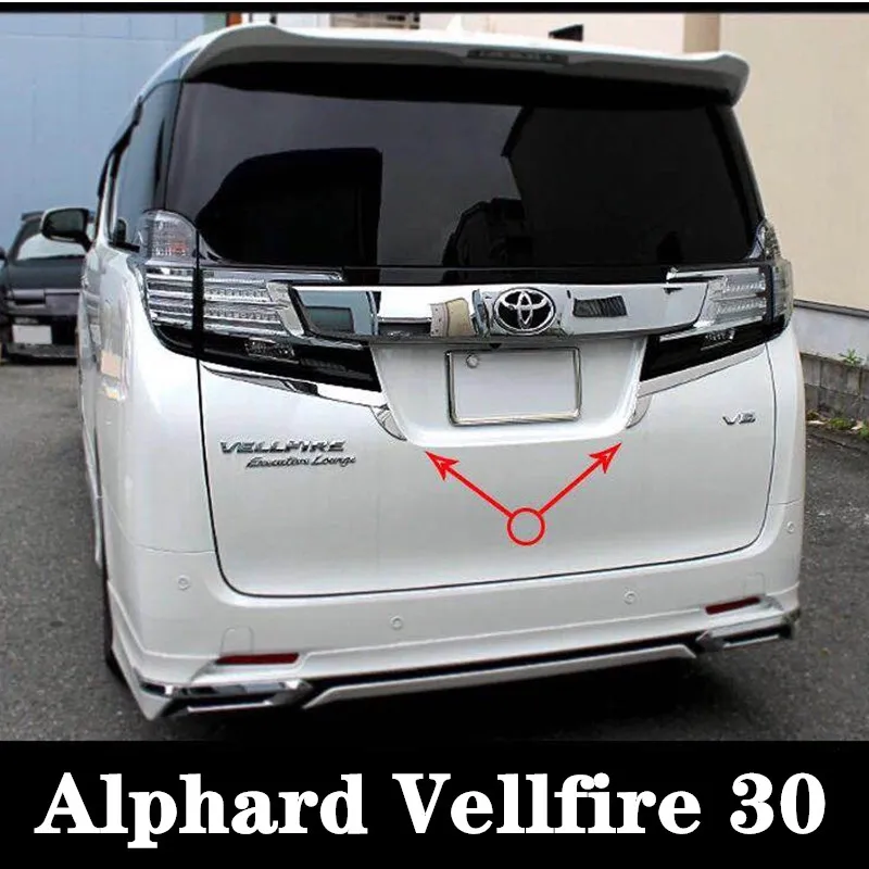 Подходит для 15-19 Toyota Alphard/Vellfire 30 серии задних фонарей с семизначными задними огнями