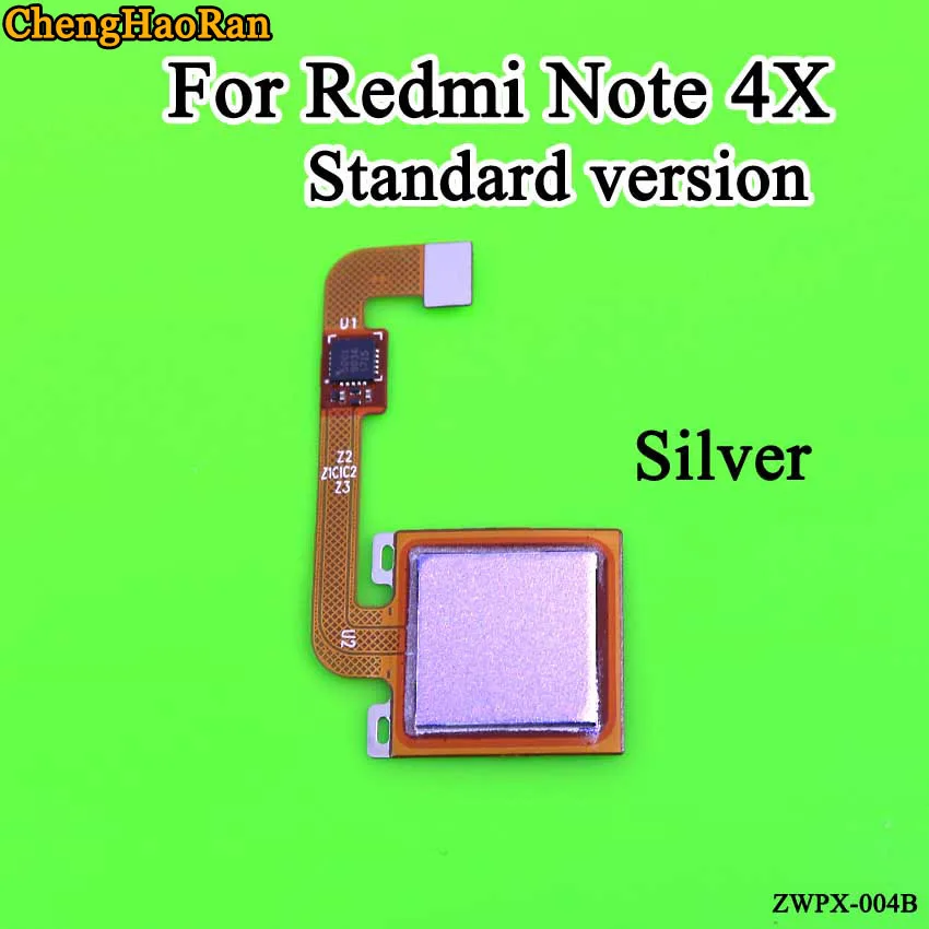 ChengHaoRan для Xiaomi Redmi Note 4x сканер отпечатков пальцев гибкий кабель Разъем для Xiaomi Redmi Note 4x 4 стандартная версия