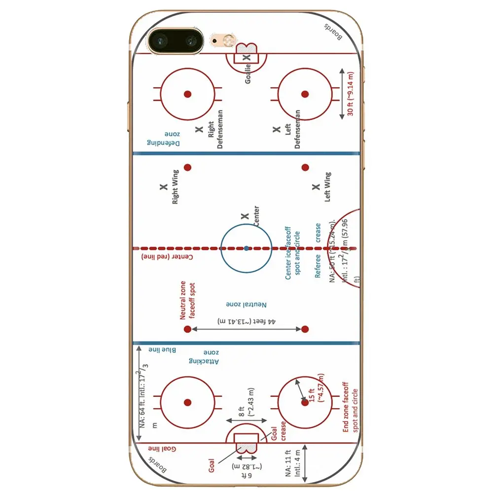 For Oneplus 3T 5T 6T Nokia 2 3 5 6 8 9 230 3310 2.1 3.1 5.1 7 Plus 2017 2018 Soft Cases Cover Ice Hockey Playground space Poster | Мобильные