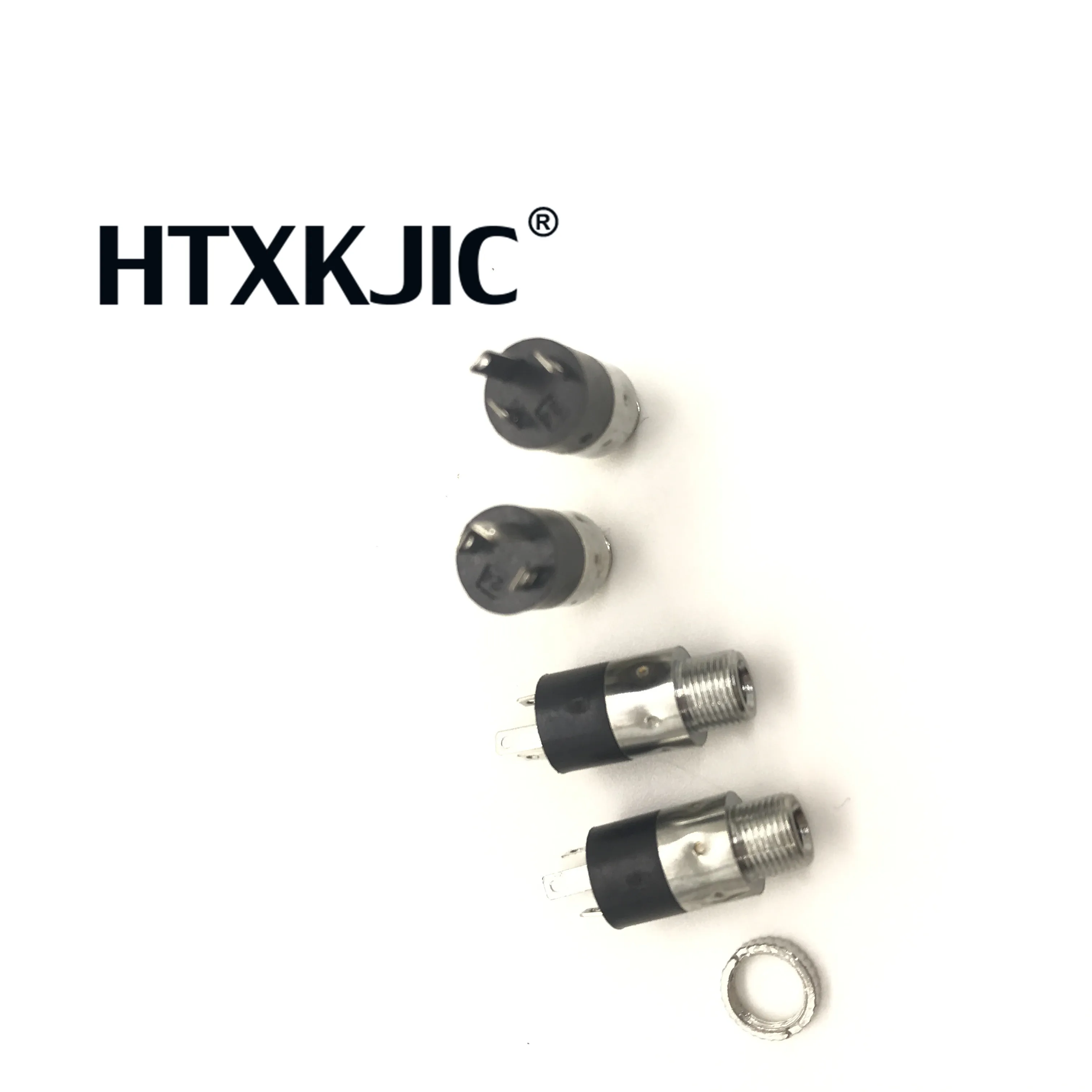 100PCS LOT PJ392 3 5mm Stereo Female Sockect Jack with Screw 3 5 Audio Headphone Connector PJ 392