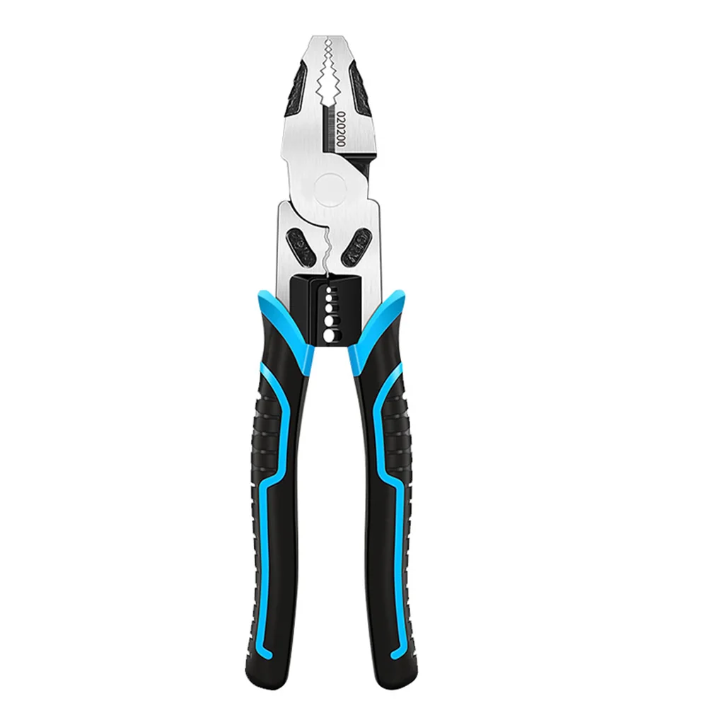 

9 Inch Multitool Pliers Hybrid Multi Purpose Tools Crimper Wire Stripper Bolt Shearing Wire Grabbing Twisting Looping