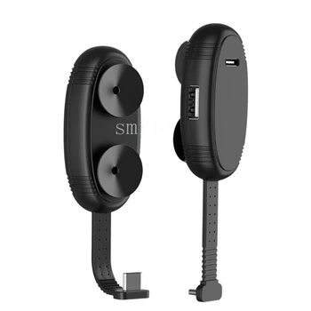 

2 Suction Cups Gamepad Controller Cable for Switch OTG 2 in 1 Extension Charging Cable Adapter