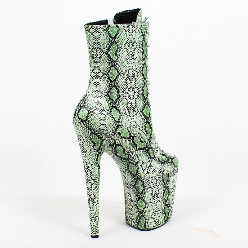 

Women Platform Ankle Boots Thin Heels Peep Toe Spring Autumn Pole Dancing Stiletto Boots