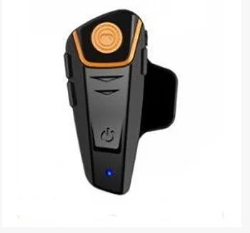 

1000 Meters Intercom Headset Motorcycle Helmet Bluetooth Wireless Waterproof FM Music BT-S2