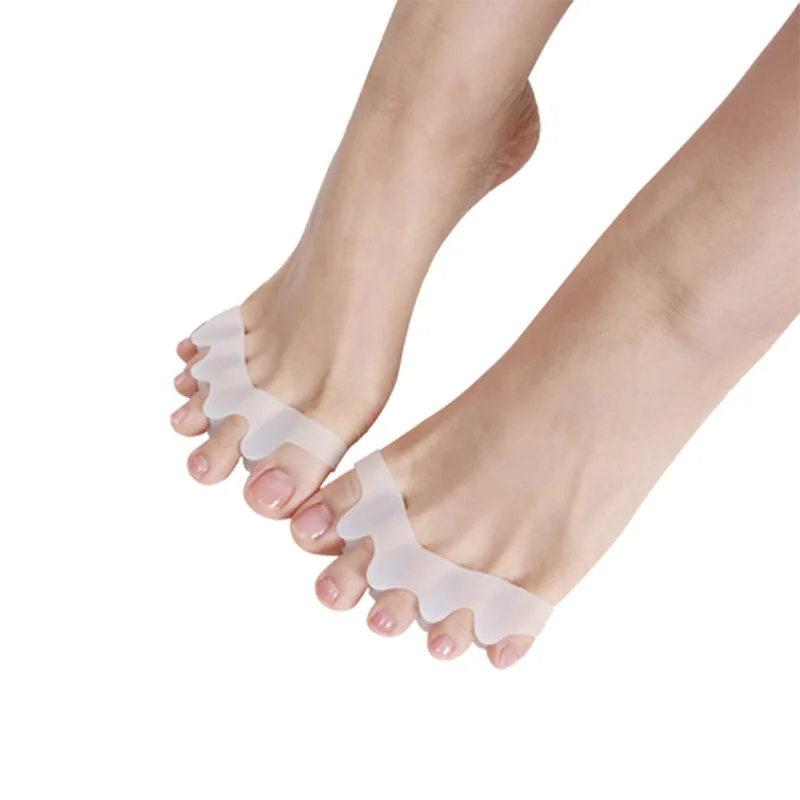 8Pc Silicone Hallux Valgus Correction Tool Bunion Corrector Toe Straightener Foot Finger Separator Big Toe Protector Feet Spacer