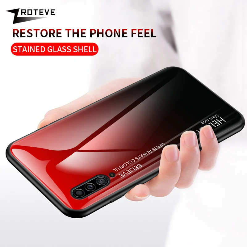 Чехол ZROTEVE для Xiaomi Mi 5X 6 6X 8 9 SE Lite с градиентным стеклом 9T Pro CC9 CC9E |