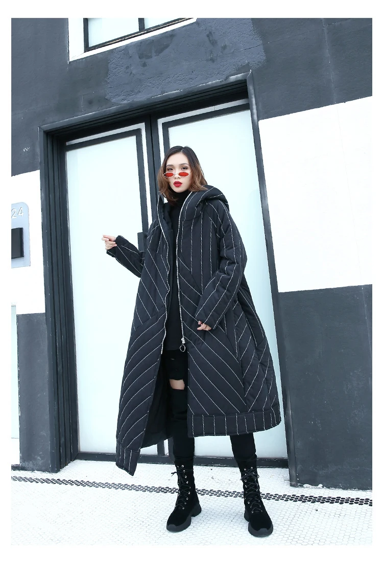 Max LuLu, новинка, корейская мода, женские винтажные парки с капюшоном, женские длинные зимние куртки, теплые стеганые пальто, роскошная зимняя верхняя одежда