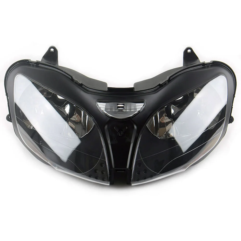 Передняя фара в сборе для Kawasaki Ninja ZX9R 2000 2001 2002 2003/ZX6R 2002/ZZR600/ZX600J 2008 Clear| |