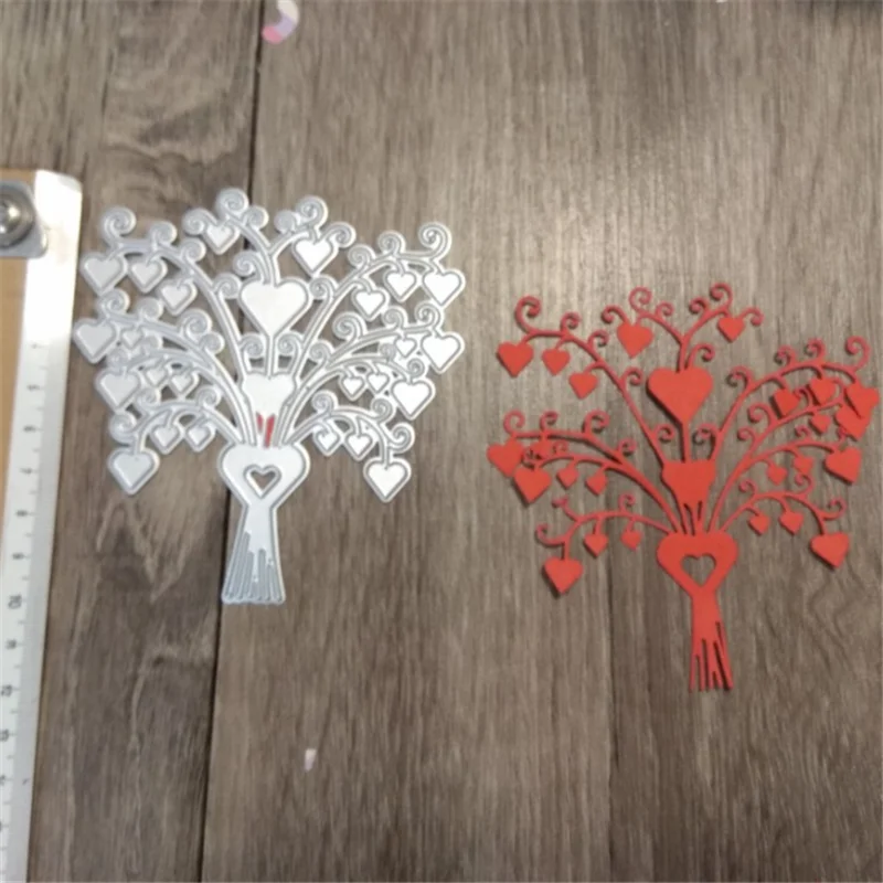 

Kokorosa Heart Bouquet Metal Cutting Dies For Scrapbooking Card Making Photo Album Embossing Crafts Diecut Christmas New 2019