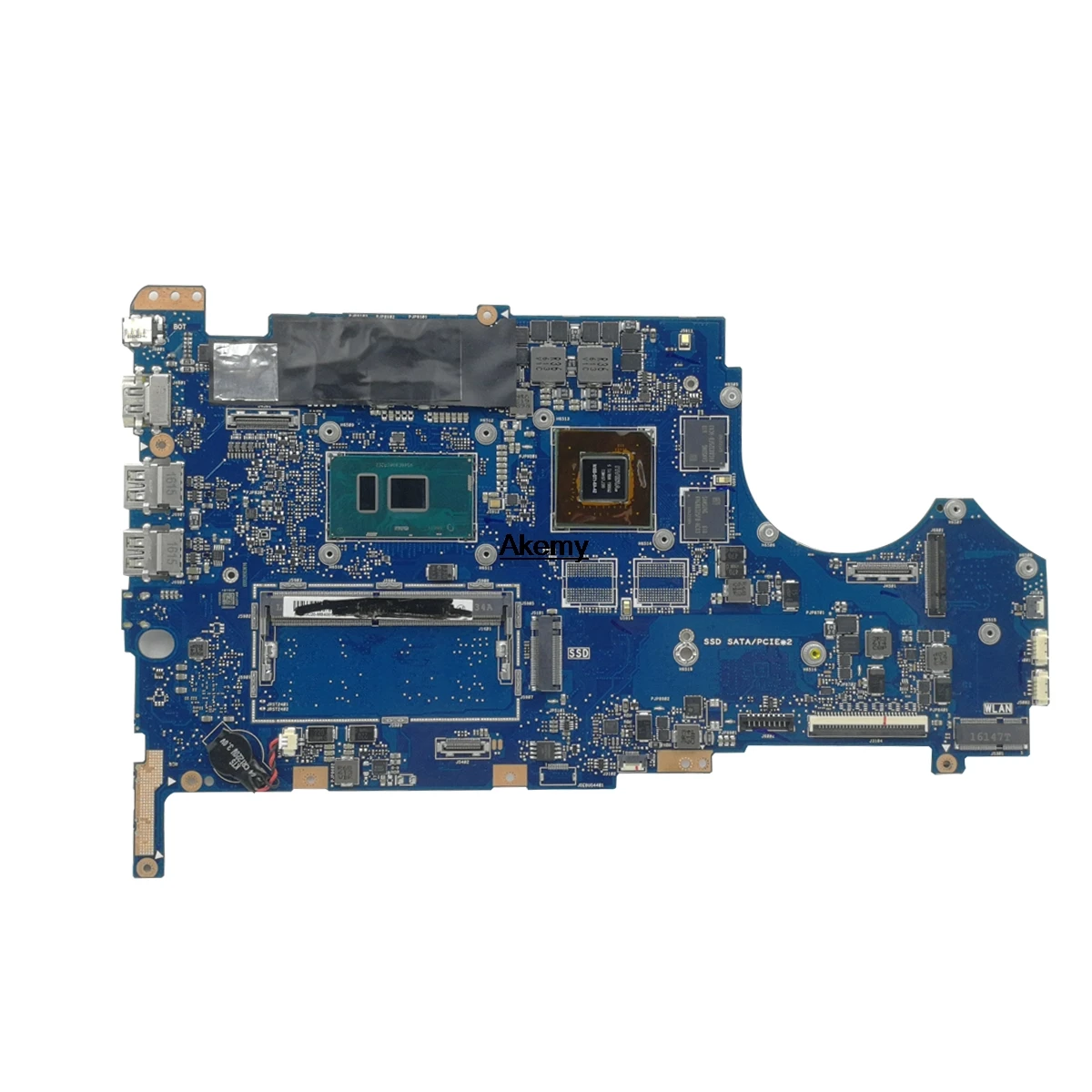 Laptop Motherboard For Asus Q534U Q534UX Q534UQ Q534UQK Mainboard with GTX950M/2GB Video card I7-6500U  8GB RAM