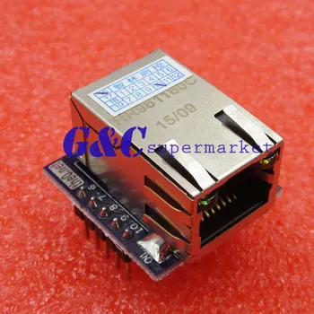 

Mini LAN Ethernet ENC28J60 The Smallest Network Module Board For AVR PIC ARM MCU diy electronics