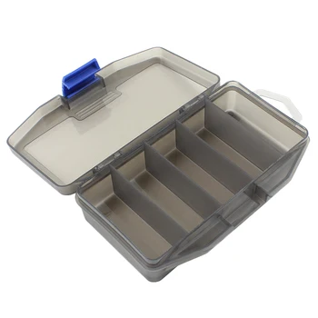 

SEWS-5 Compartment Fishing Tackle Box Bait Lure Hooks Box Bait Storage Case Fishing Tool Tackle Sorting Case