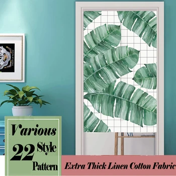 

Extra Thick Blackout Door Curtain Japanese Partition Door Curtains Fpr Home Restaurant Kitchen Doorway Decoration Door Curtains