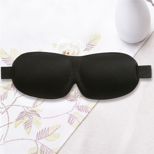 3D Sleep Mask Natural Sleeping Eye Mask Eyeshade Cover Shade Eye Patch Women Men Soft Portable Travel Eyepatch #245325