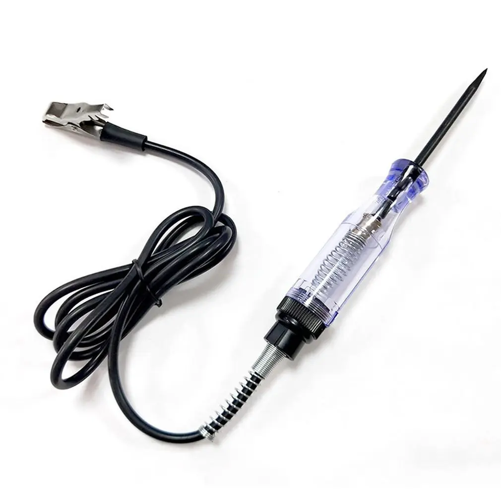 Nuovo Dc 6V 12V 24V Sonda Sistema Di Test Della Sonda Lampada Auto Car Light Circuit Tester Lampada Test Di Tensione Rilevatore Di Penna Rame