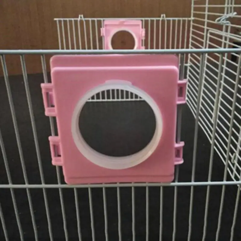 Small Hamster Cage Fittings External Pipe Mouth Baffle Tunnel Port Outside Plate Toy For Hamster