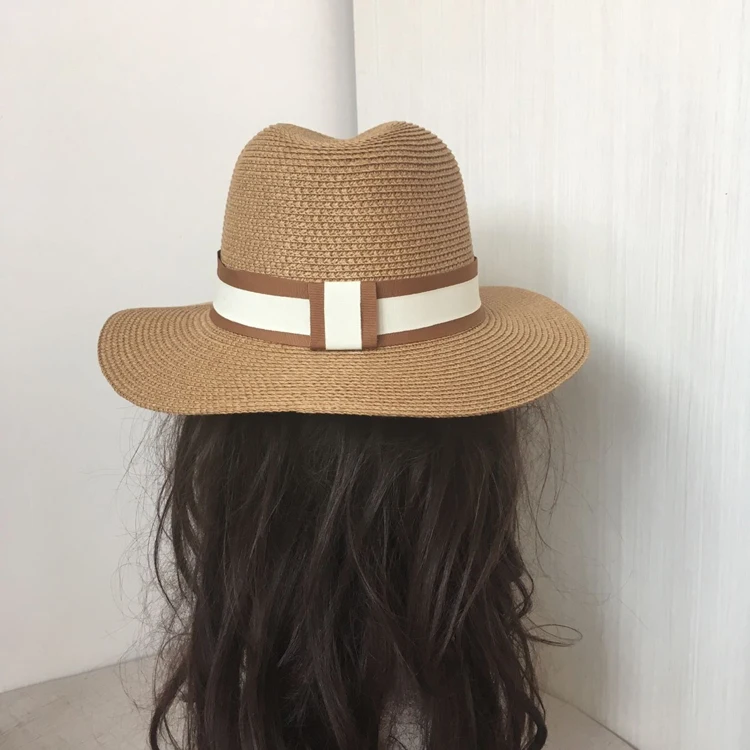 Весна/Лето джазовая соломенная шляпа дышащая шляпа от солнца шляпа уличная дорожная джокер