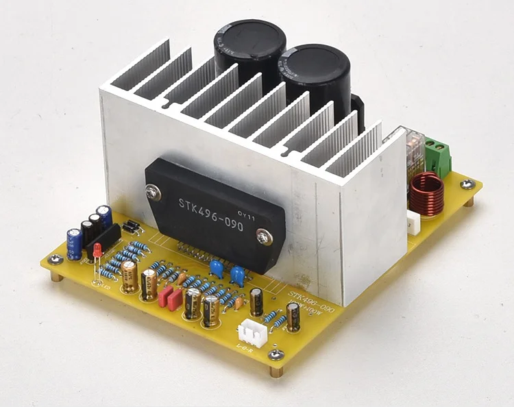 BRZHIFI 2X100W Плата усилителя звука с низким искажением STK высокая мощность красивая