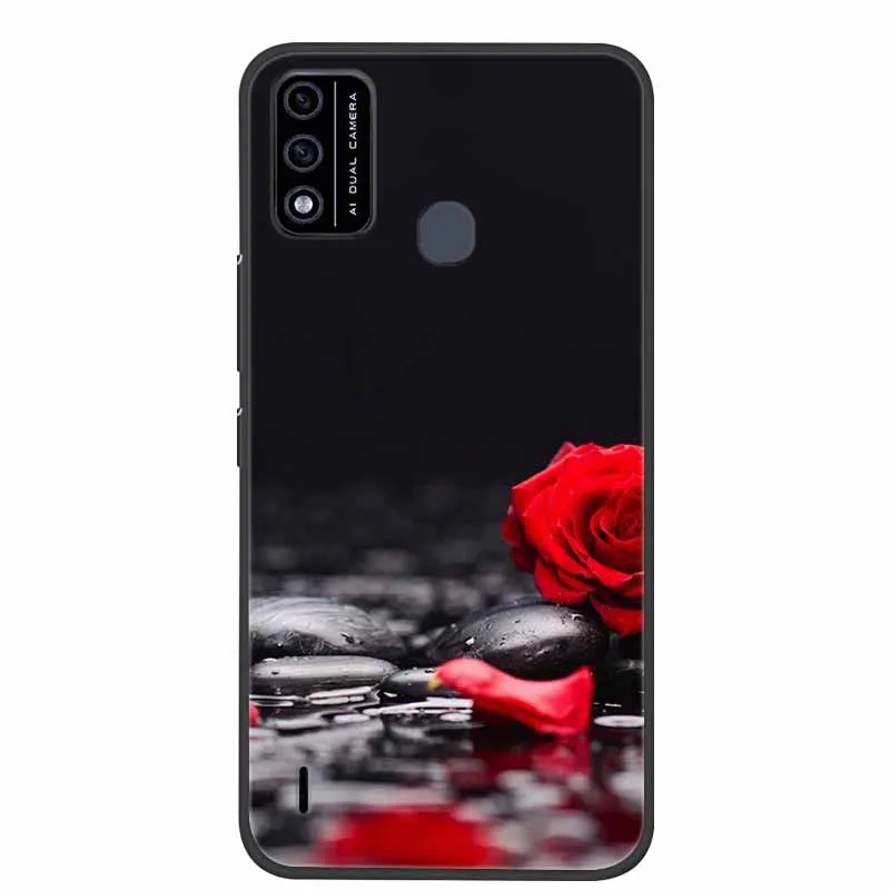 For Itel A48 Case Soft Silicone Cool Cartoon Case For Itel A48 Back Cover for ITEL A 48 Cases Fashion TPU Phone Fundas New Capa phone pouch for running Cases & Covers