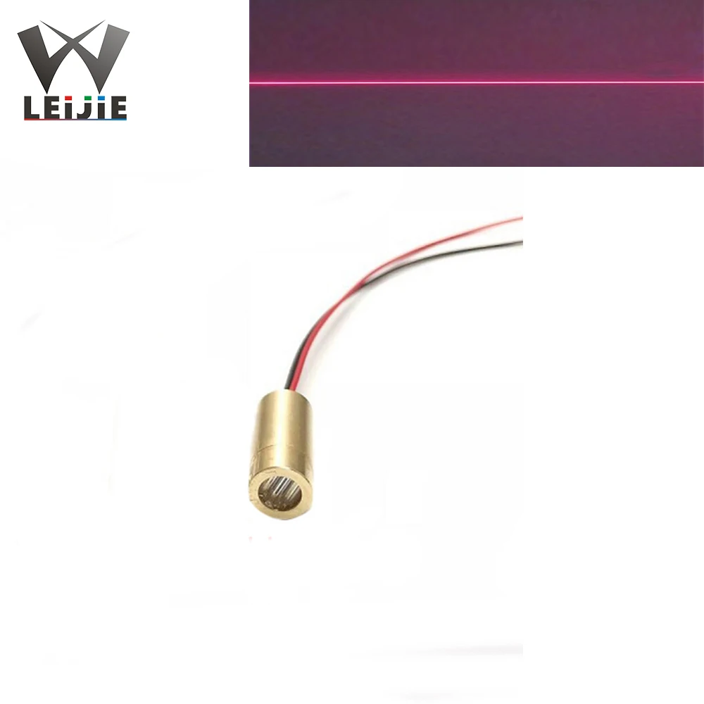 1pcs 3V Dot Line Cross MINI 650nm 5mW 9mm Red Laser Head Laser Positioning Lamp Semiconductor LED LD Module