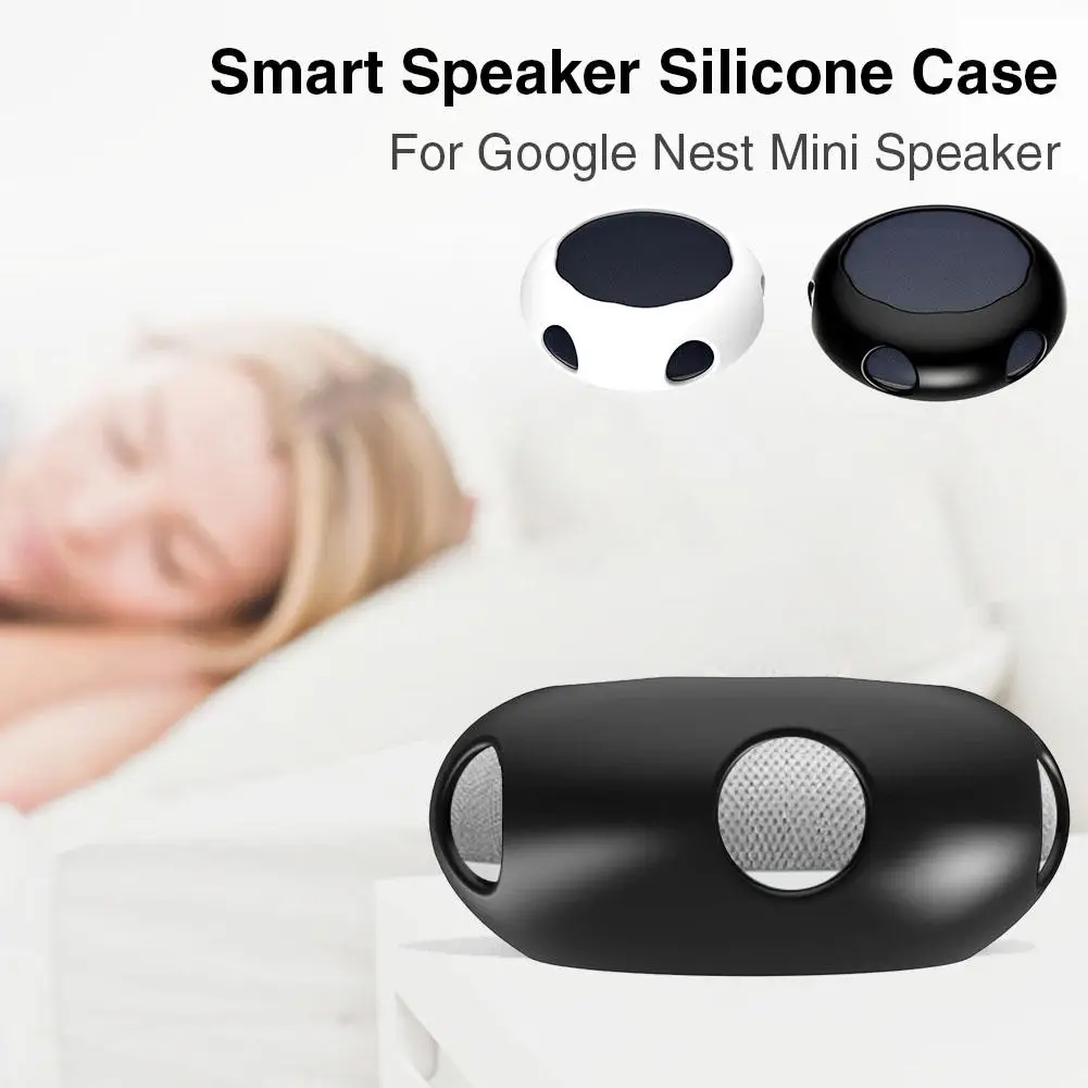 Silicone Case Protection Cover Speaker Accessory for Google Nest Mini