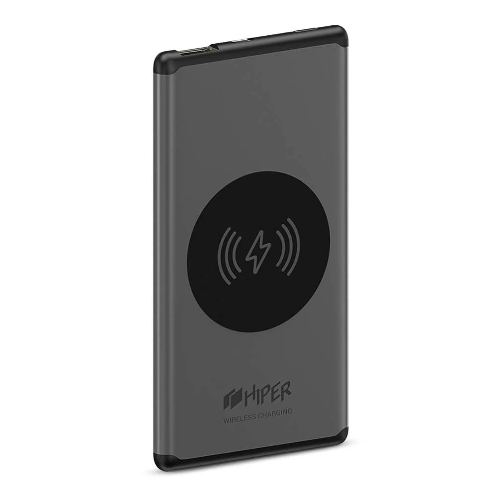  Внешний аккумулятор HIPER Wireless Nano V Space Gray беспроводной, 5000 мАч 