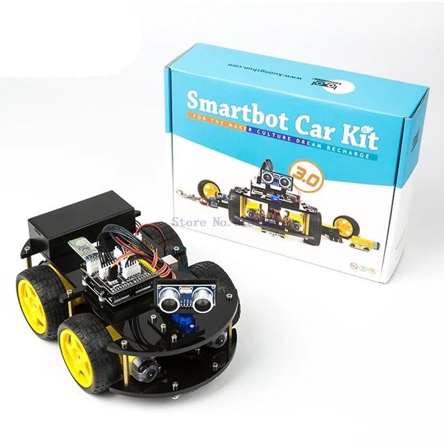 

A2-- Newest Intelligent and Educational Toy Car For Arduino UNO R3 Starter kit with tutorial