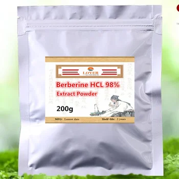 

Control Blood Sugar Supplement,Berberine HCL 98% Extract Powder,Coptis,Supports Extract Powder,100g-1000g Free Shipping