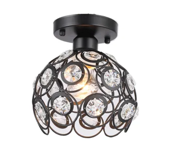 

Crystal Modern Simple European-Style Ceiling Light Porch Corridor Living Room Bedroom Decorative Lighting Cross-Border Exclusive