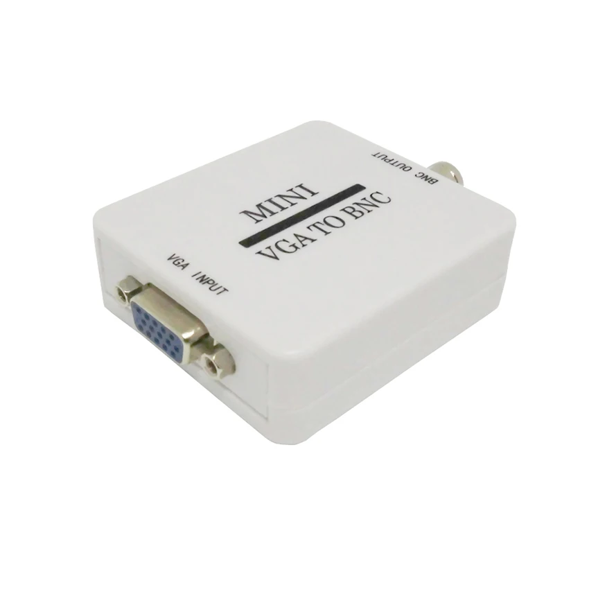 Оригинальный конвертер Mini HD VGA в BNC композитный адаптер конверсионный цифровой