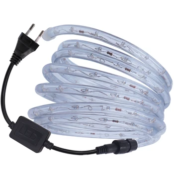 

220V 110V Neon Light Strip RGB 360 Tube Round 2-Wire LED Rainbow Lamp String Waterproof Flexiblen Rope Lights Outdoor Decoration