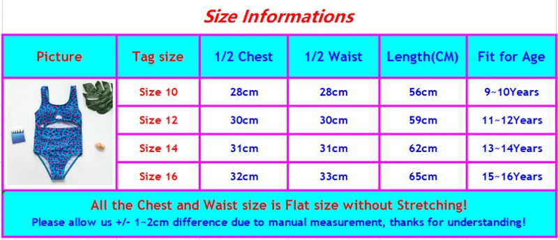 ST209 SIZE CHART
