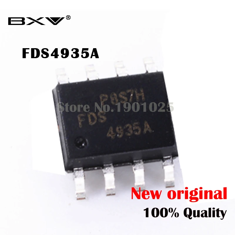 10 шт. FDS4935 FDS4935A лапками углублением SOP-8 4935 SOP otriginal IC