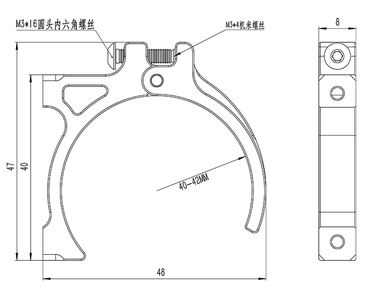 Водонепроницаемый RC автомобиль xrsracing двигатель радиатор теплоотвод вентилятор кронштейн охлаждения monster truck 40 42 мм с сеткой крышка протектор
