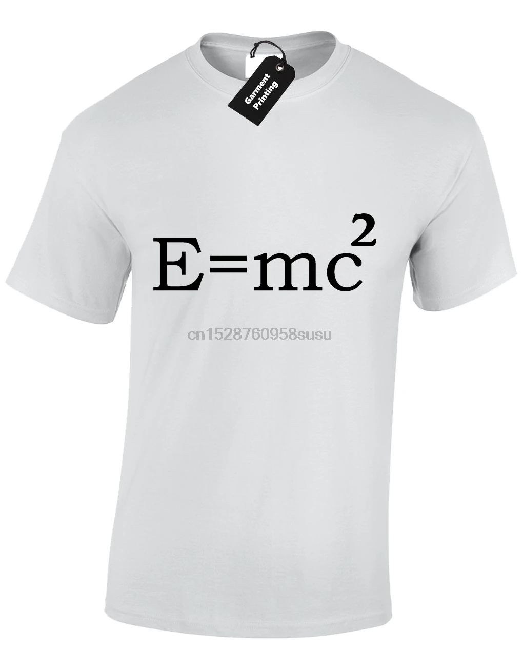 E = MC2 Мужская футболка смешная с наукой Эйнштейном математикой Альбертом