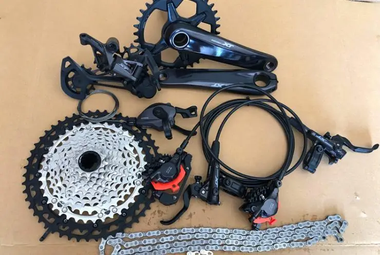 

Deore xt M8100 groupset 12S MTB bike M8100 тормоз 170 мм 175 мм