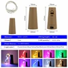 LED Wine Bottle Lights 2M 20LEDs Cork Shape Copper Wire Colorful Mini String Lights For Indoor Outdoor Wedding Christmas Lights ► Photo 2/6