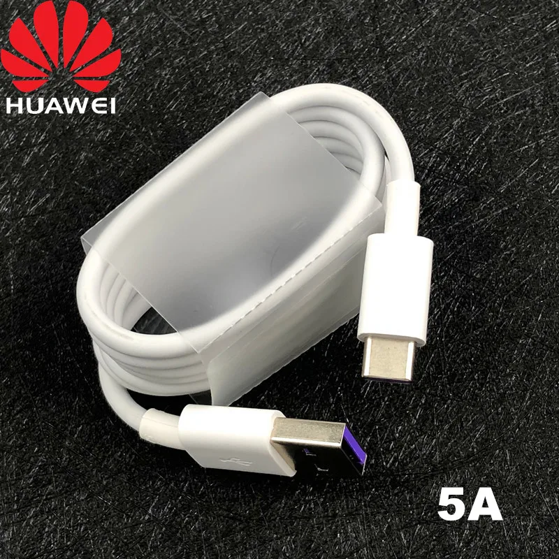 huawei 5A type C зарядный кабель Supercharge круглый кабель для передачи данных для mate 20 30 pro RS Honor Magic 2 P20 30 Pro lite