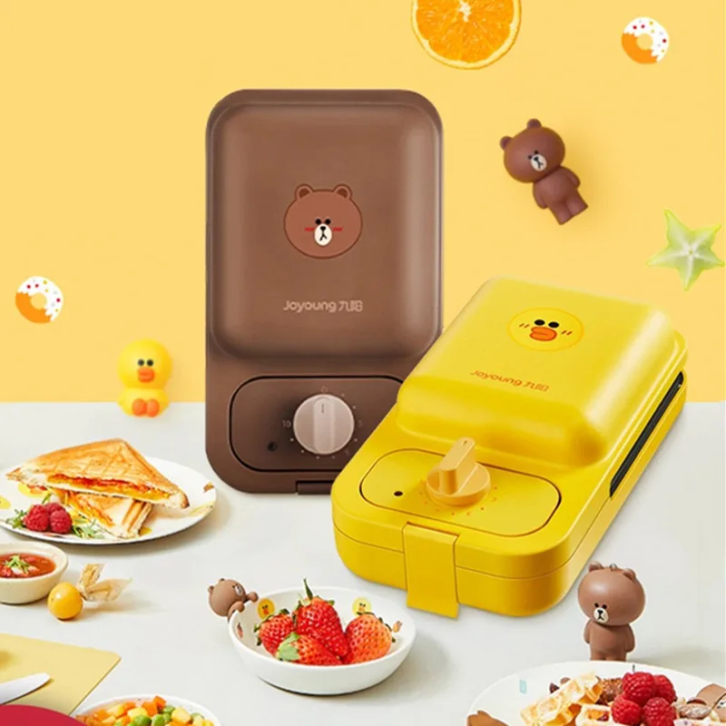 220v-household-electric-waffle-maker-yellow-brown-color-available-sandwich-baking-machine-non-stick-breakfast-baker-with-2-plate